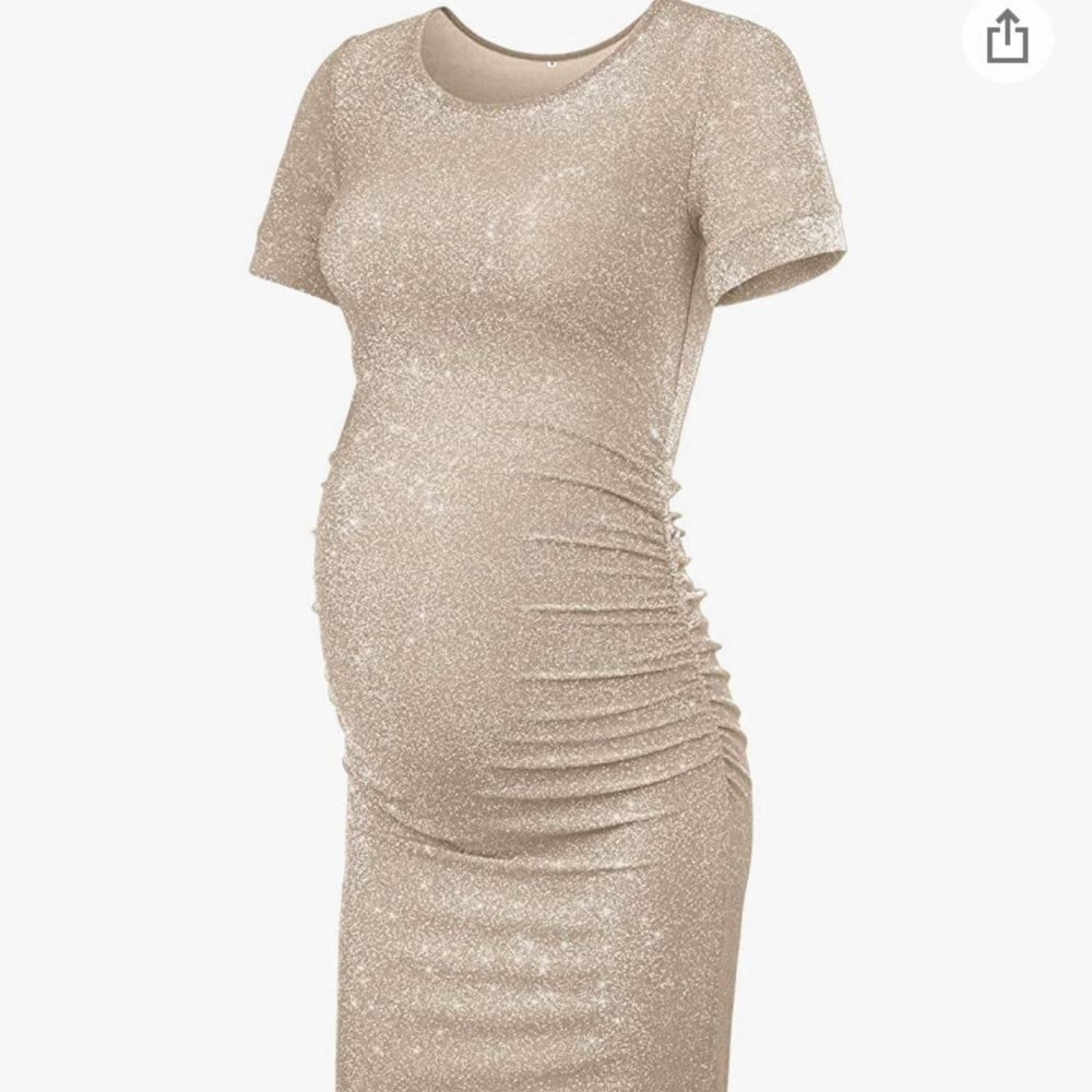Maternity baby shower or photoshoot dress